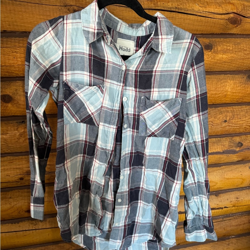 Flannel button down
